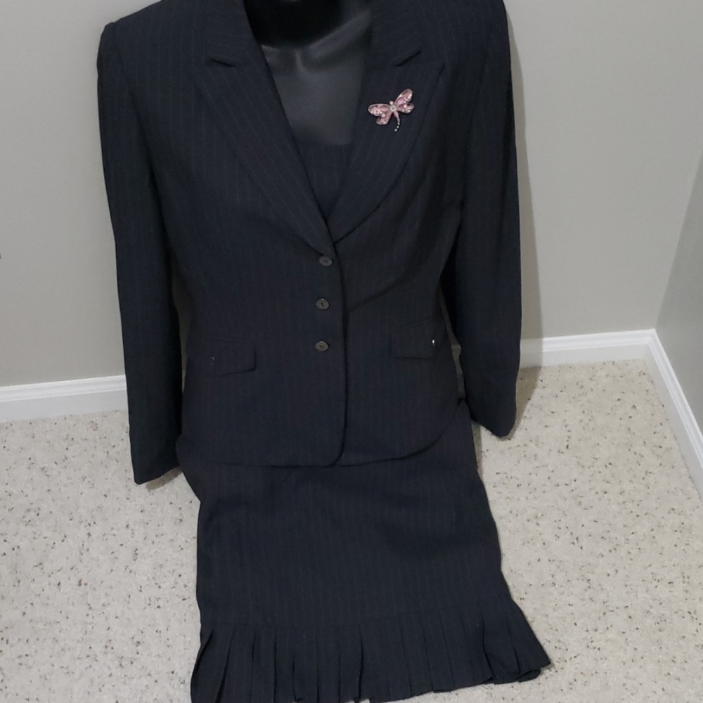 3 Piece Suit Set(Blazer, Tank, Skirt)